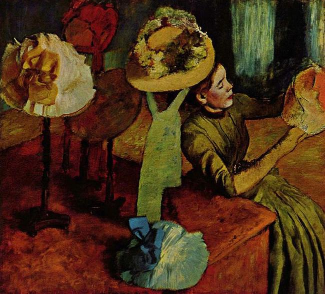 Edgar Degas Das Modewarengeschaft